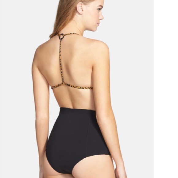 Volcom | Cheetah Bikini Halter Top - Picture 3 of 7